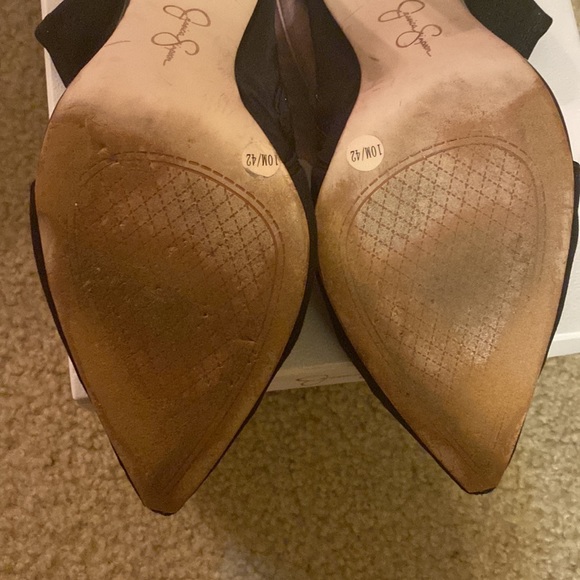 JESSICA SIMPSON - POLYESTER BLACK SHOES - Picture 5 of 8